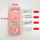 5 In 1 Slicer For Kitchen Vegetable
