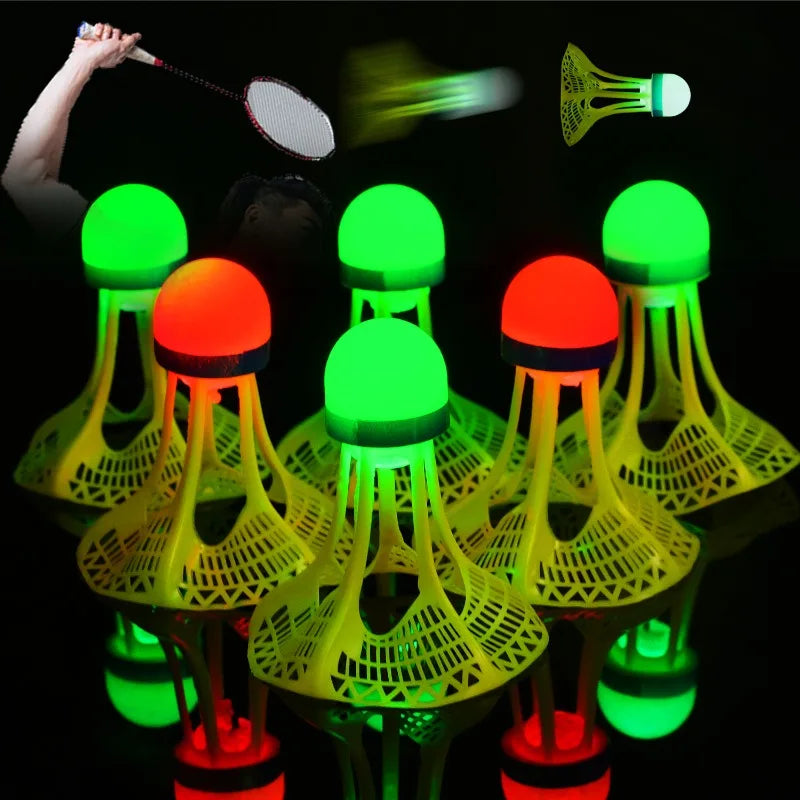 Windproof Light-up Durable Nylon Shuttlecocks