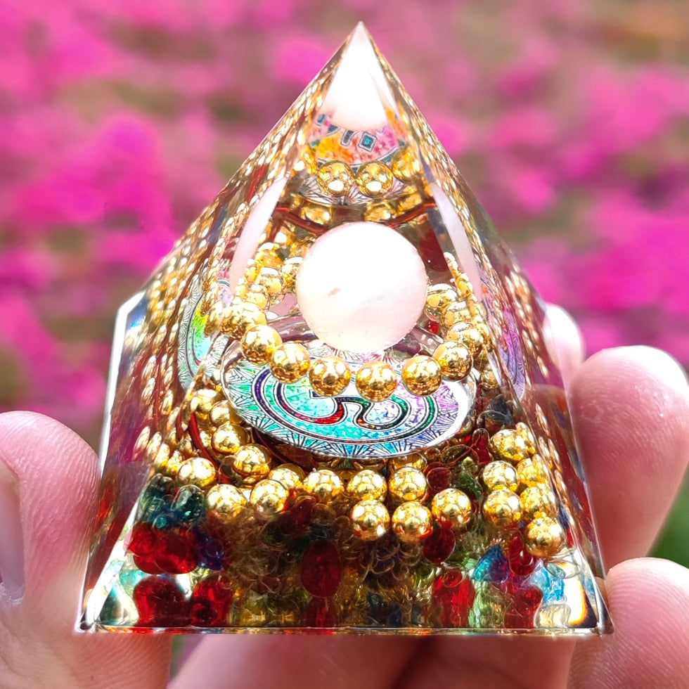 Energy Generator Orgone Pyramid For Meditaion.