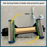 Double Edge Safety Manual Head Shaver