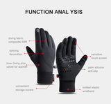 Men's Waterproof Winter Touchscreen Gloves