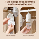 Reusable Hanging Dehumidifier Anti Mold Packaging, Suitable for Wardrobes