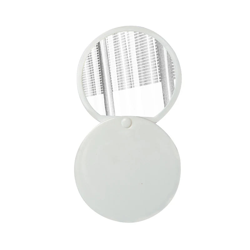 Handheld Makeup Sliding Cover Mini Mirror