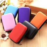 Zipper Carry Case in Multi-Colors For Cards Or Earphones