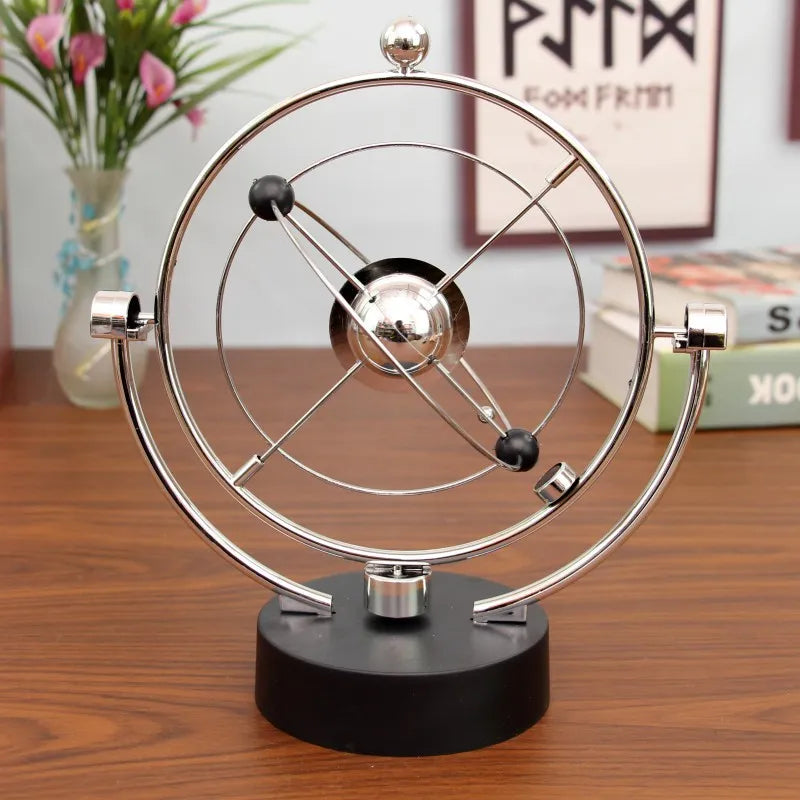 Newton Pendulum Rotating Balance Ball Desk Ornament.