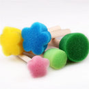 5pcs Children's Sponge Paint Stamps.