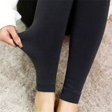 Women's Winter Warm Fleece Lined Leggings In 3 Different Styles