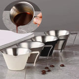 Stainless Steel with Measurement Espresso Extraction Cup