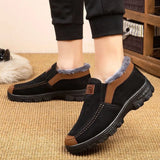 Men's Comfortable and Warm Walking Boots With Plush Insoles