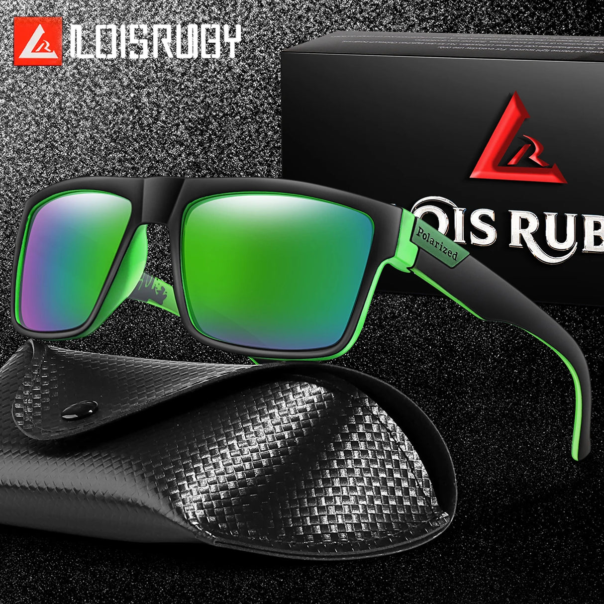 Polarized  UV400 HD Sunglasses With Case