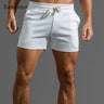 Men's Leisure Shorts With Lace Up And Pockets