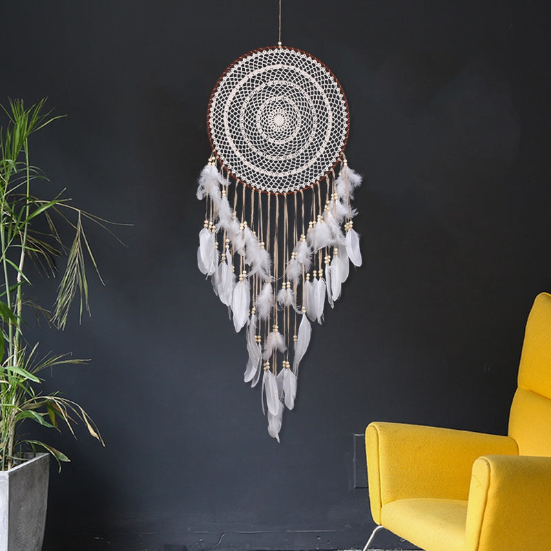 Hanging Dream Catchers.