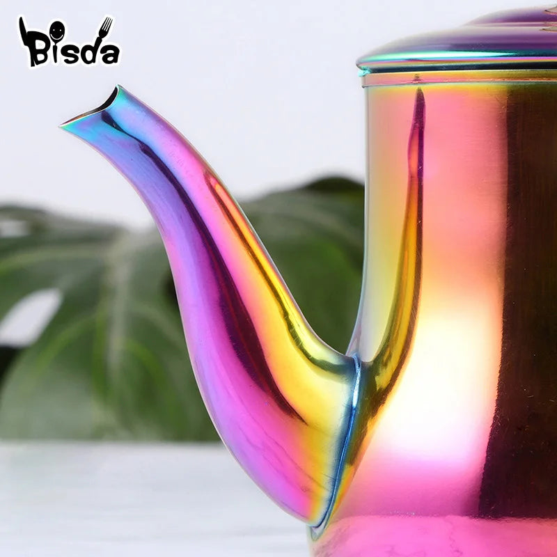 Stainless Steel Tea Pot With FIlter