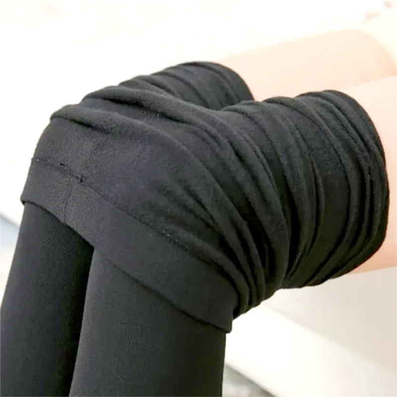 Women's Winter Warm Fleece Lined Leggings In 3 Different Styles