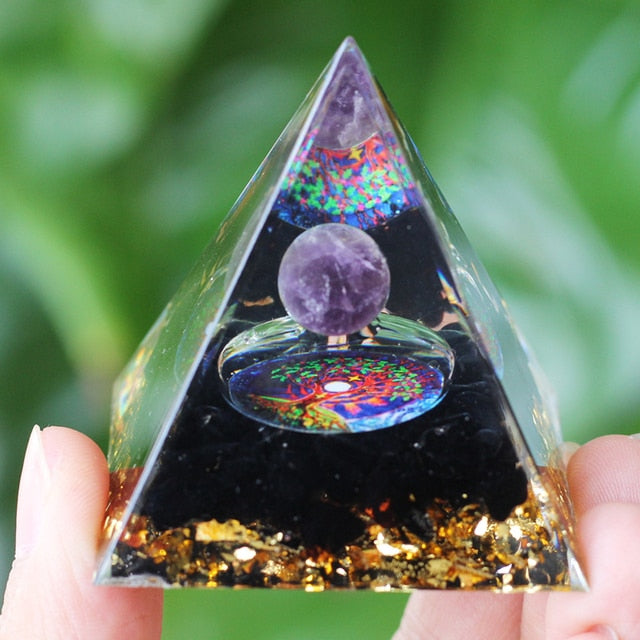 Energy Generator Orgone Pyramid For Meditaion.