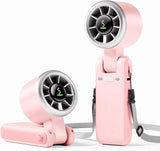 USB Charging Mini Handheld High-speed Digital Display Fan