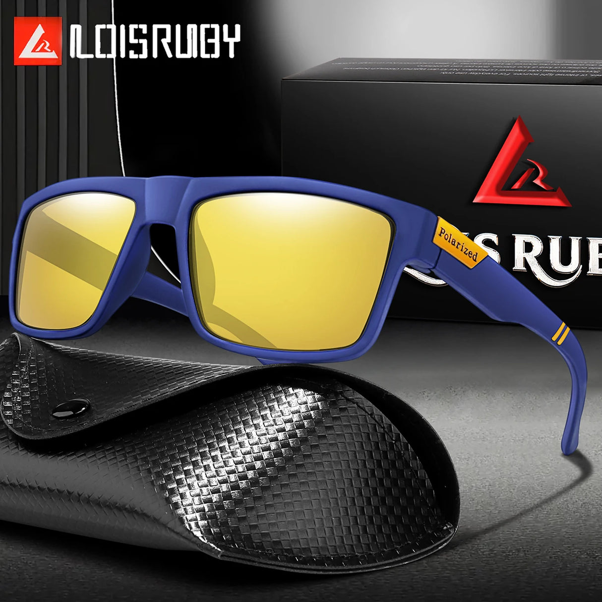 Polarized  UV400 HD Sunglasses With Case