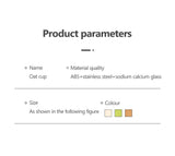 430ML Glass Cup With Lid And Spoon Great For Breakfast Oats Or Salad Cups