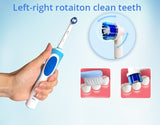 Oral B 3D Whiten Electric Adult Toothbrush With Gift Brush Heads.