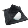 Square Microfiber Golf Ball Cleaning Towel With Carabiner