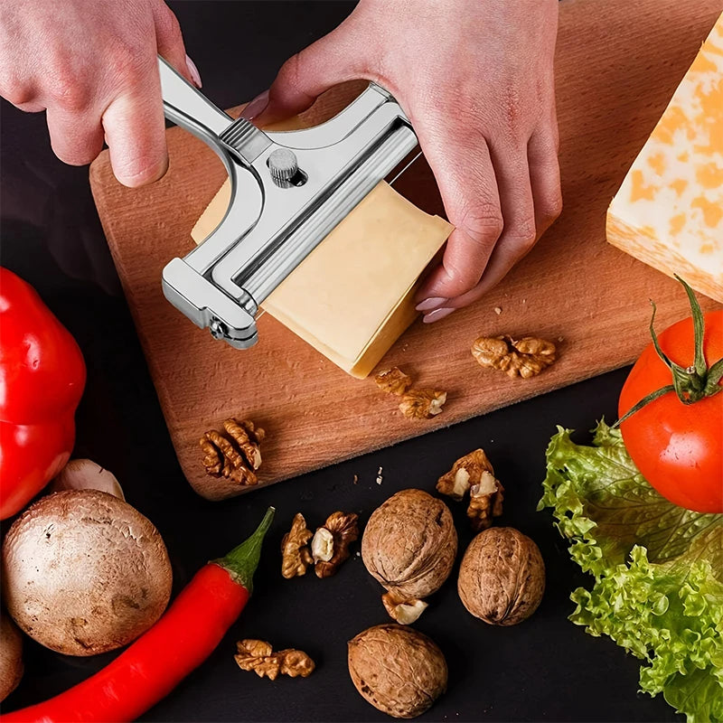 Cheese Slicer With Adjustable Thickness
