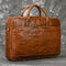 Genuine Leather Laptop Briefcase.