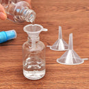 10/1PCS Mini Plastic Clear Small Mouth Liquid Funnel