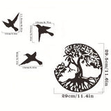 Tree Of Life Metal Wall Decoration indoor Or Outdoor