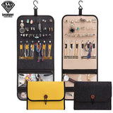 Foldable Jewelry Organizer Bag With Hanger