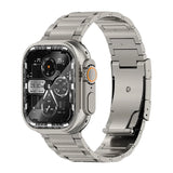 Titanium Metal Strap for Apple Watch Ultra 2 49mm 46mm 45mm 44mm 42mm Series 10 9 8 7 6 SE 5 4