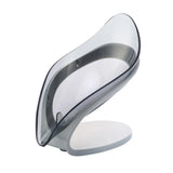 1pcs Non-Slip Leaf Soap Dish For Bathrooms Or Kitchen