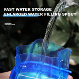 WRELS 1L/1.5L/2L/3LFoldable Outdoor Backpack Drinking Water Bag
