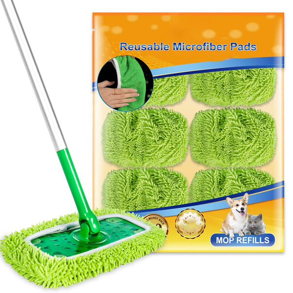 Elastic Band  Fleece Microfiber Replacement Mop