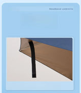 Head Mounted Sunshade Or Rain Umbrella Hat