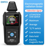 Electromagnetic Field Radiation Detector Tester Emf Meter Counter Emission Dosimeter Computer