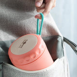 Stainless Steel Insulated Vacuum Cup With Spoon