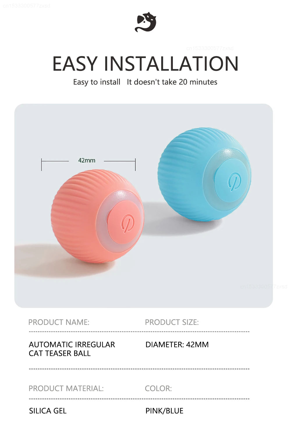 Electronic Interactive Cat Toy