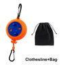 10M Retractable/Adjustable Clothes Line Or Bag For Camping