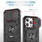 Design Case For iPhone 14 Pro Max 13 12 11 Pro XR X 360 Full Body Rugged Protective Slide Camera Stand Protection Ring Cover