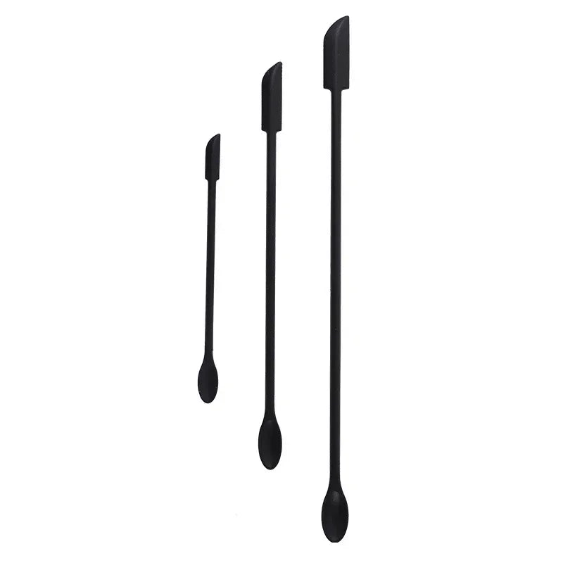 3-Piece Cosmetic Silicone Bottle Mini Scraper