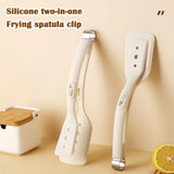 2 in 1 Silicone Shovel Clip Kitchen Spatula