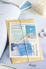 5pcs Star Ocean Translucent Bookmark