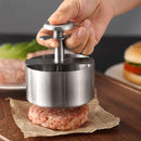 Stainless Steel Non-Stick Hamburger Patty Maker.