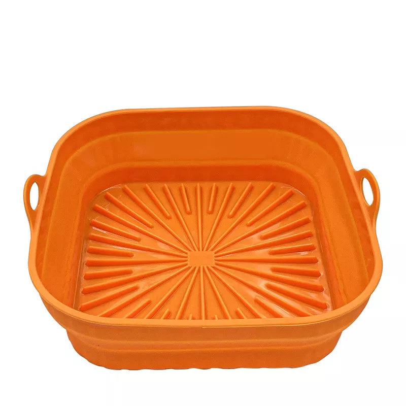 Silicone Foldable Air Fryer Basket.