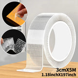 5m Nano Double-Sided Clear Adhesive Heavy-Duty Tape
