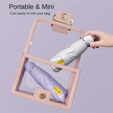UPF50+ Mini Vinyl Capsule Folding Umbrella