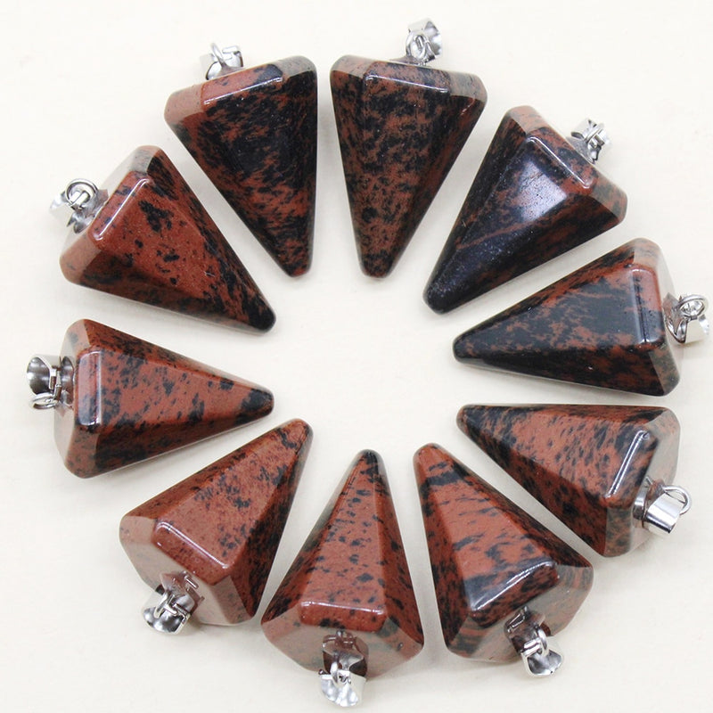 Reiki Natural Stone To Make Beautiful Pendants.