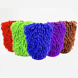5PCS Double-sided Microfiber Washable Cleaning Mitt