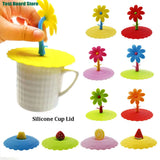 1PC High Temperature 10cm Silicone Cup Lids