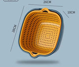 Double Layer Plastic Colander